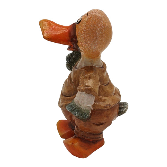 Vintage 6.5" Mid Century Animated Handpainted Ceramic Caricature Duck Quack Gift - Picture 3 of 11
